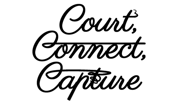 Court, Connect, Capture Logo