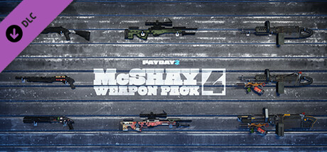 PAYDAY 2: McShay Weapon Pack 4 cover art