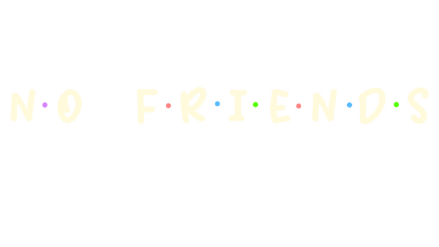 No Friends Logo