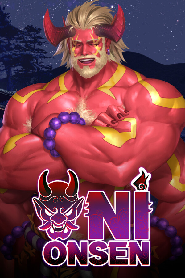 Steam portrait for Oni Onsen.