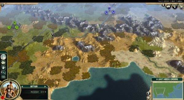 Скриншот из Civilization V - Scrambled Continents Map Pack