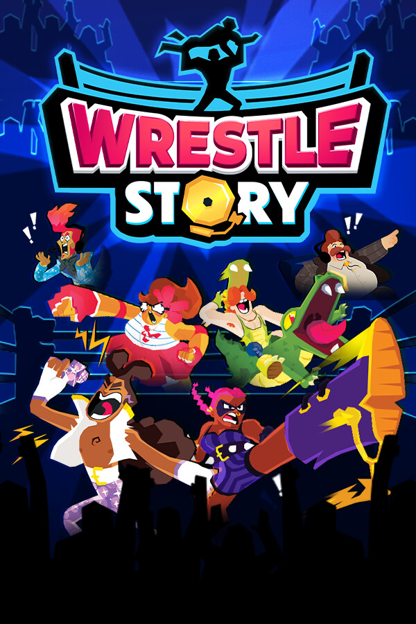 Steam portrait for Wrestle Story.