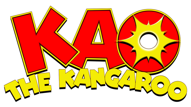Kao the Kangaroo (2000 re-release) Logo