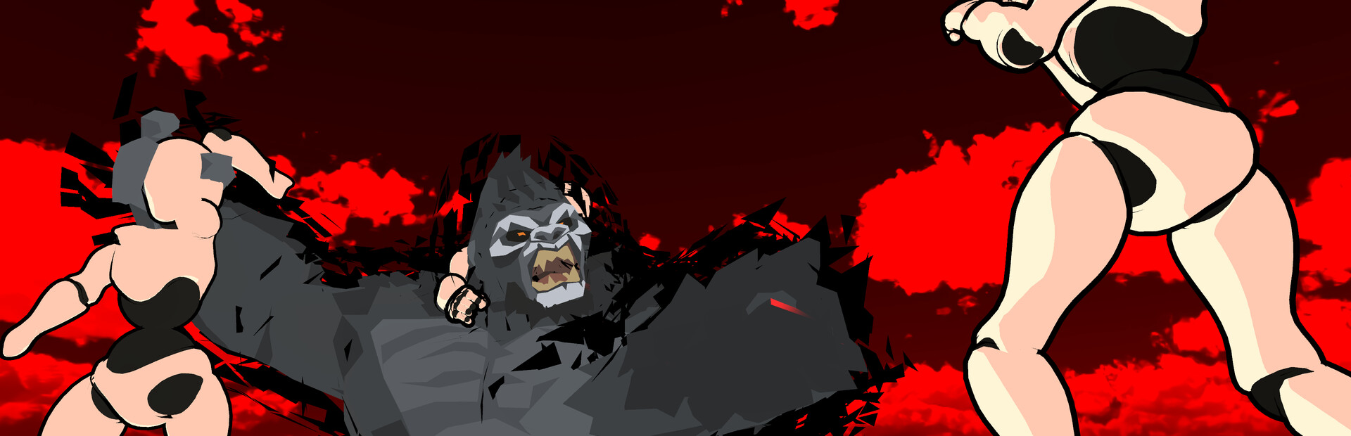 100 Humans Vs Gorilla