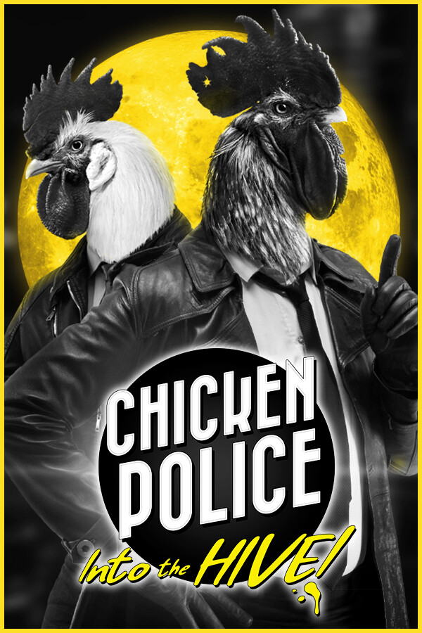 Steam portrait for Chicken Police: Into the HIVE!.