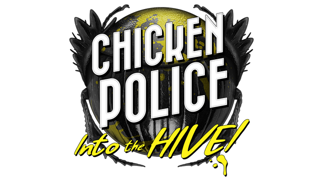 Chicken Police: Into the HIVE! Logo