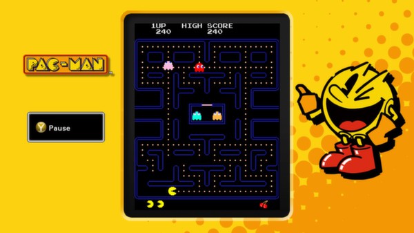 Скриншот из PAC-MAN MUSEUM