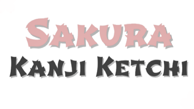 Sakura Kanji Ketchi Logo