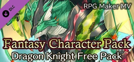 RPG Maker MV - Fantasy Character Pack - Dragon Knight Free Pack cover art