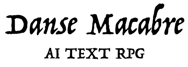 Danse Macabre AI Text RPG Logo