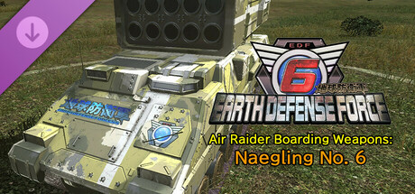 EARTH DEFENSE FORCE 6 - Air Raider Boarding Weapons: Naegling No. 6 cover art