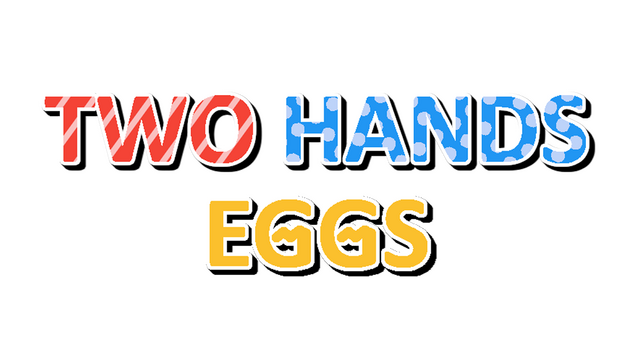 Two Hands Eggs Logo