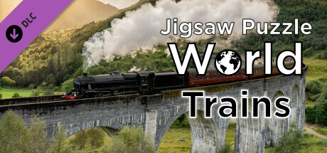 Jigsaw Puzzle World - Trains cover art