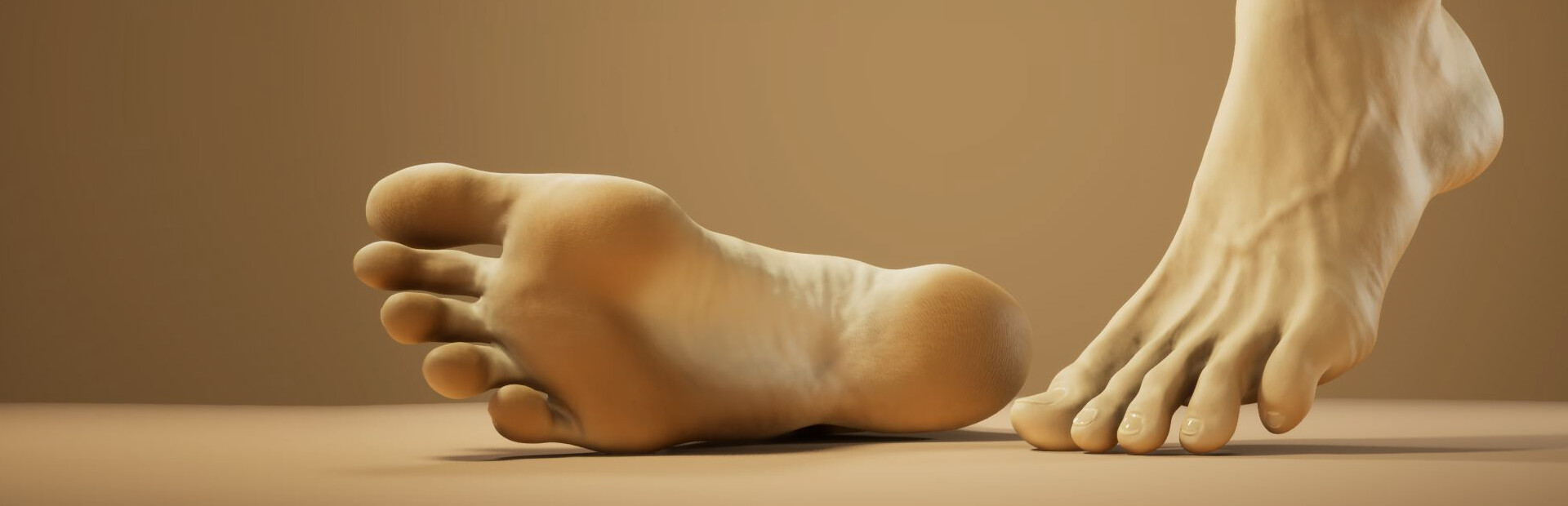 HAELE 3D - Feet Poses Lite - Drawing References