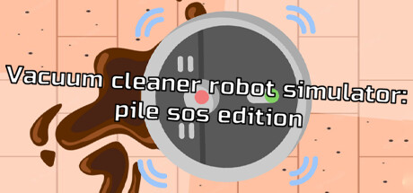Vacuum cleaner robot simulator: pile sos edition cover art