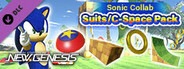 Phantasy Star Online 2 New Genesis - Sonic Collab: Suits/C-Space Pack