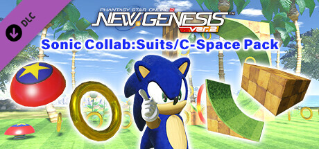 Phantasy Star Online 2 New Genesis - Sonic Collab: Suits/C-Space Pack cover art