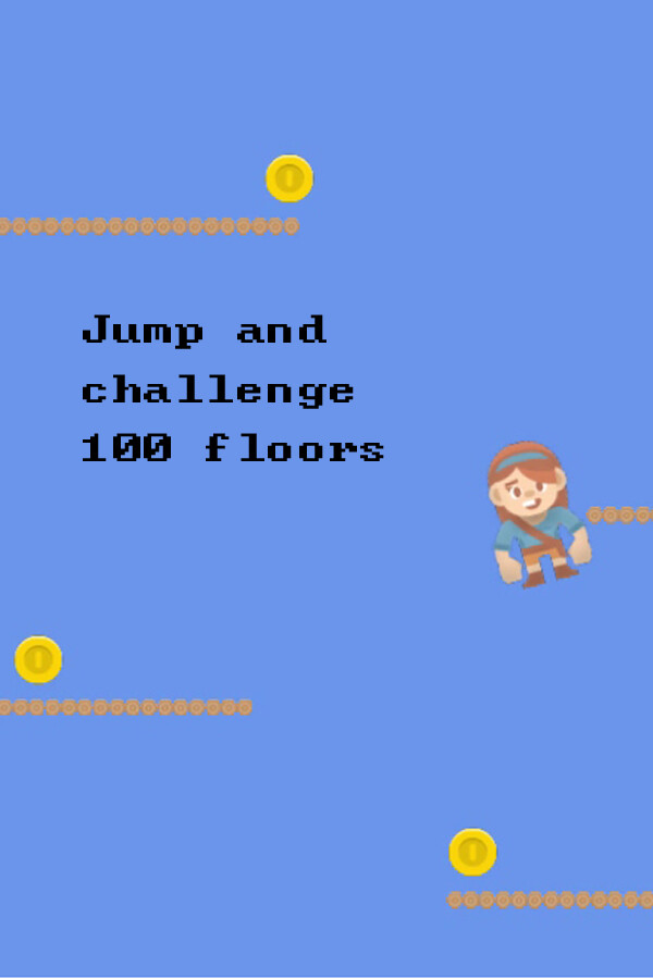 Jump, challenge 100 floors for steam