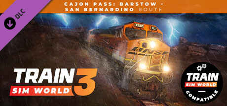 Train Sim World® 4 Compatible: Cajon Pass: Barstow - San Bernardino Route Add-On cover art