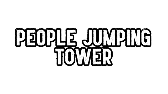 People Jumping Tower Logo