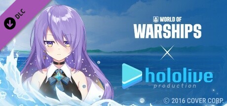 World of Warships — hololive production Commander: Moona Hoshinova cover art