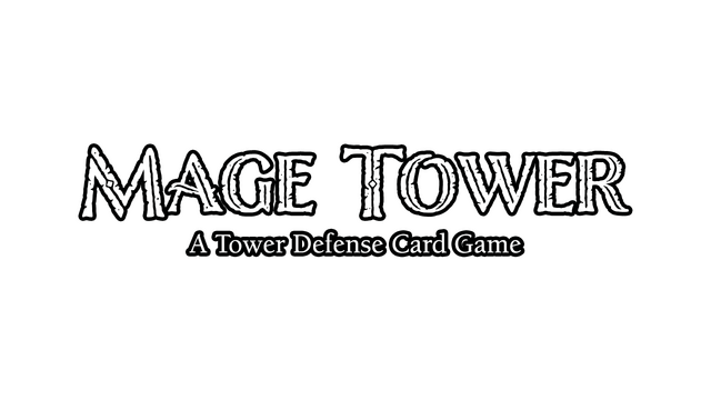 Mage Tower, A Tower Defense Card Game Logo
