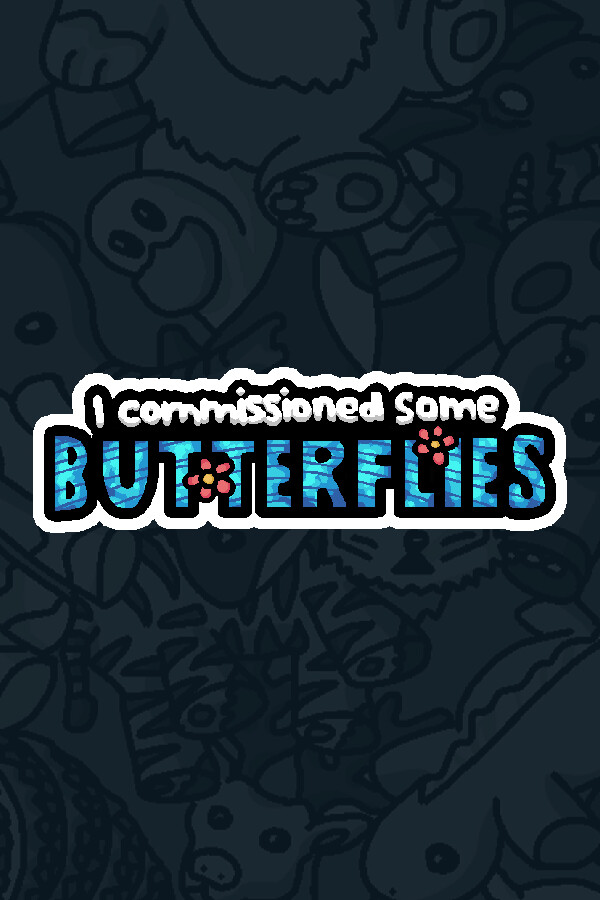 Steam portrait for I commissioned some butterflies.