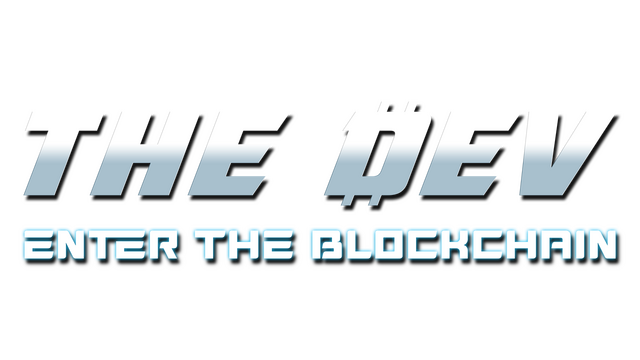 The Dev: Enter The Blockchain Logo