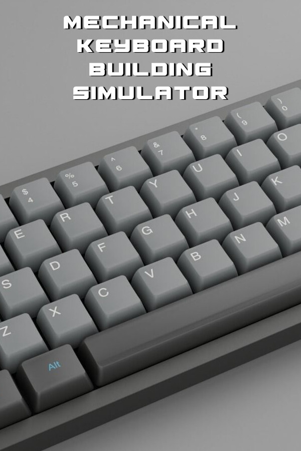 Steam portrait for Mechanical Keyboard Building Simulator.