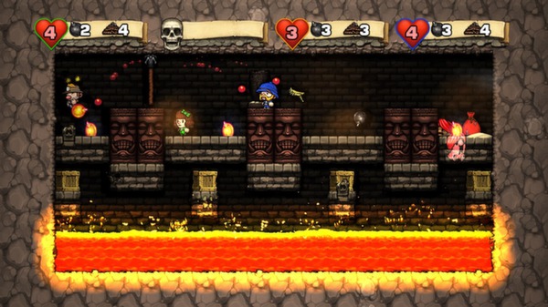 Скриншот из Spelunky