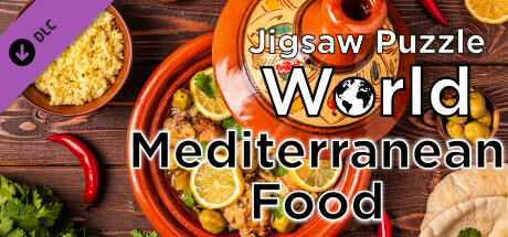 Jigsaw Puzzle World - Mediterranean Food cover art