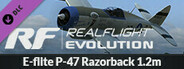 RealFlight Evolution - E-flite P-47 Razorback 1.2m