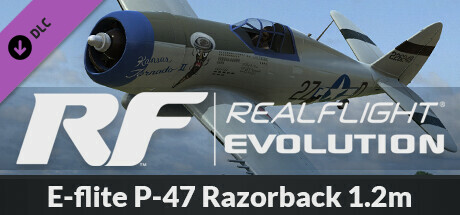 RealFlight Evolution - E-flite P-47 Razorback 1.2m cover art