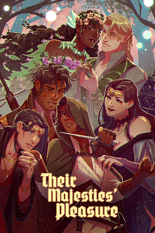 Steam portrait for Their Majesties' Pleasure.