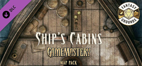 Fantasy Grounds - Pathfinder RPG - GameMastery Map Pack: Ship's Cabin cover art