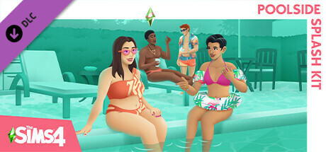 The Sims™ 4 Poolside Splash Kit cover art