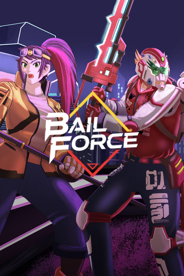 Steam portrait for Bail Force: Cyberpunk Bounty Hunters.