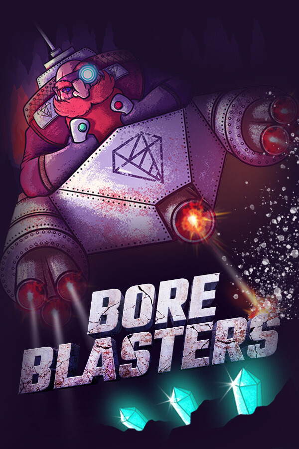 Steam portrait for BORE BLASTERS.