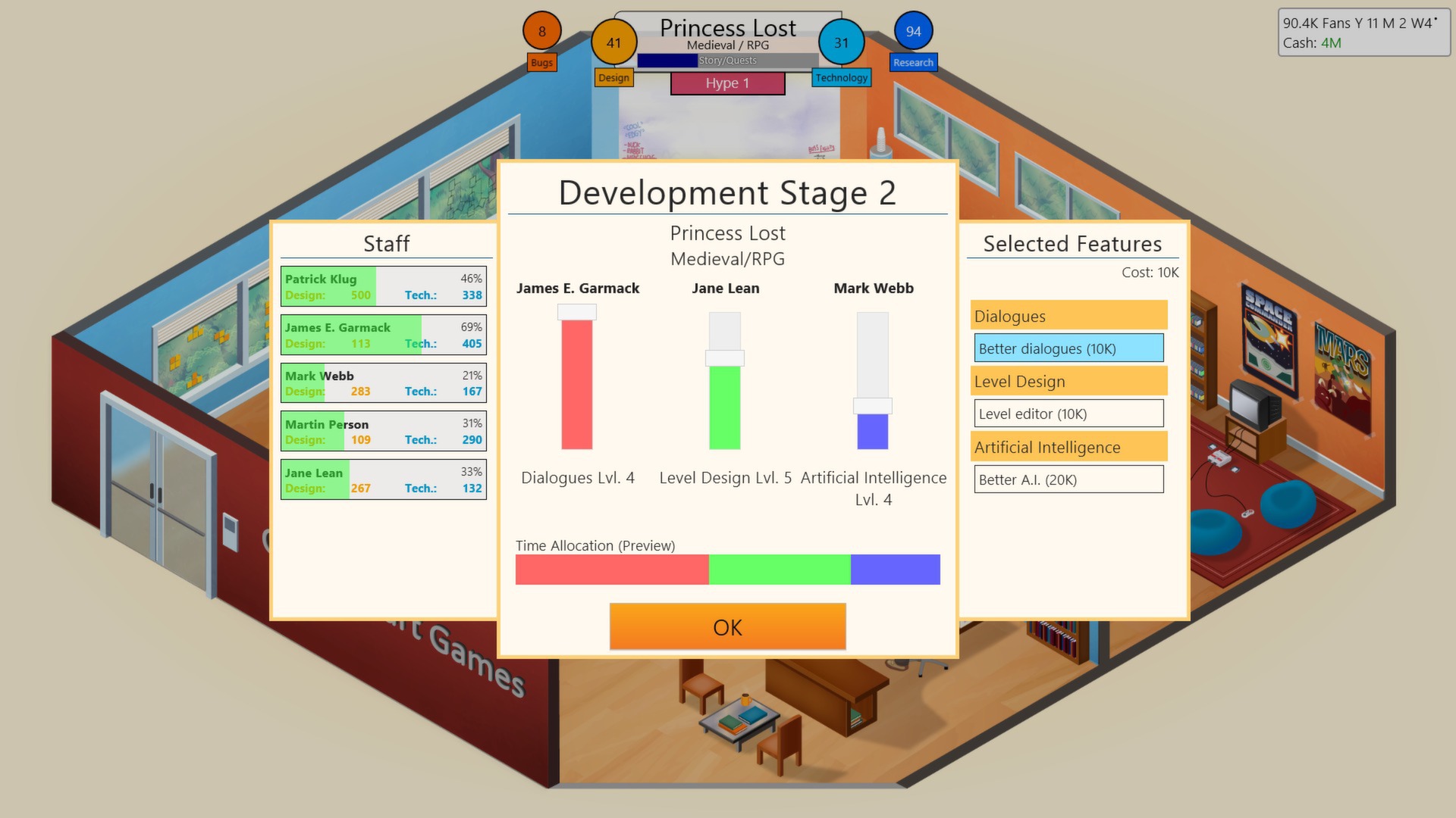 game studio tycoon 2 expand