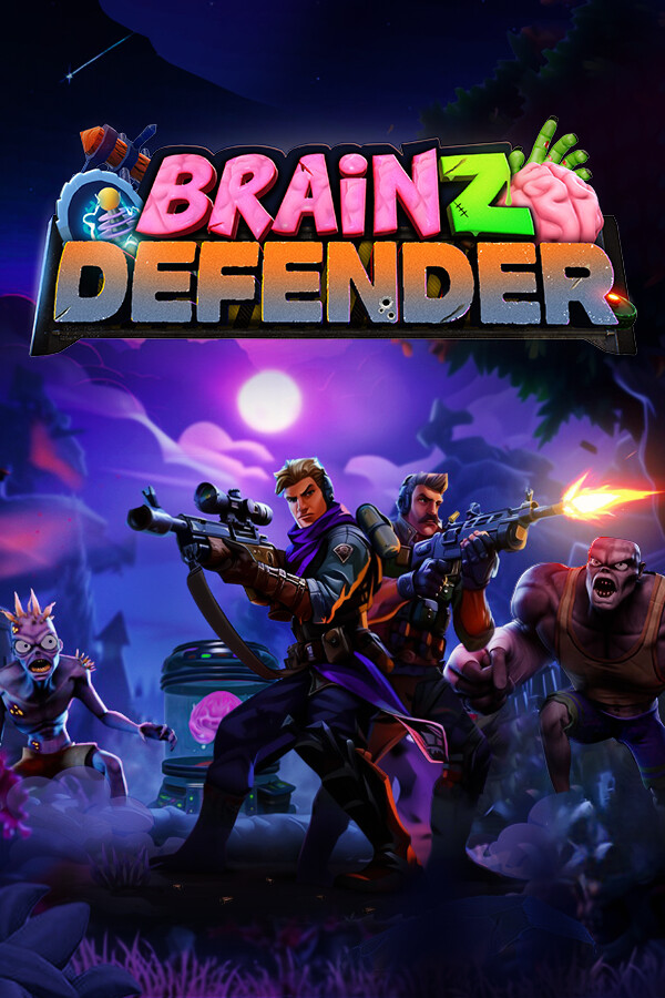Steam portrait for BrainZ Defender.
