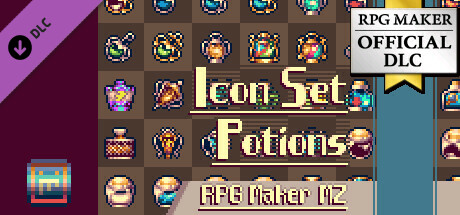 RPG Maker MZ - Potions Icon Set cover art