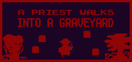 A Priest Walks Into a Graveyard cover art