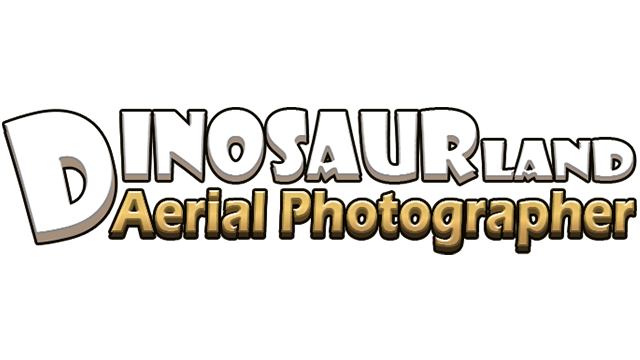 Dinosaur Land Aerial Photograph Logo