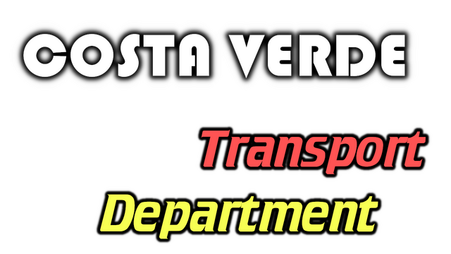 Costa Verde Transport Department Logo