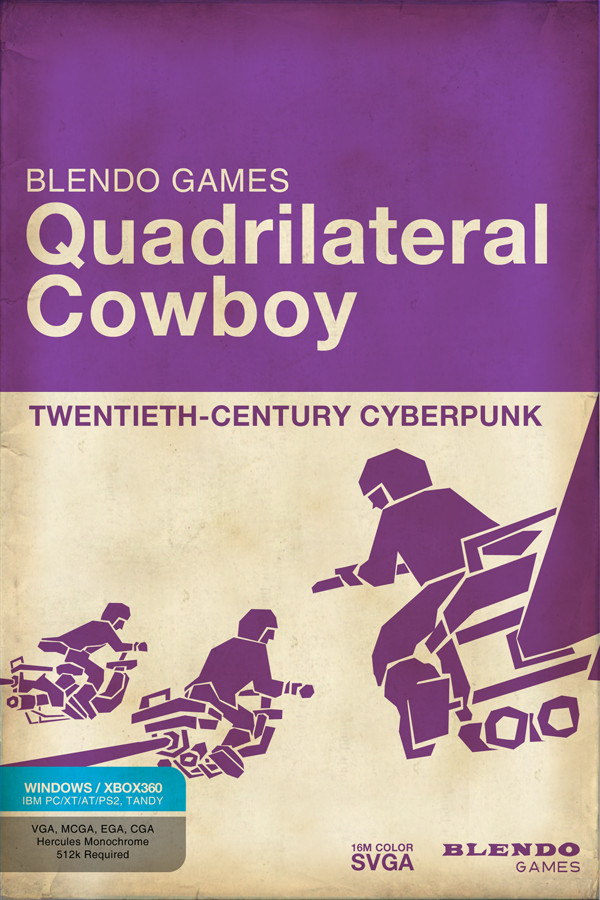 Quadrilateral Cowboy for steam