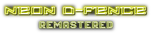 Neon D-Fence Remaster Logo
