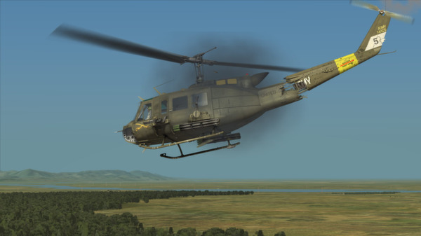 Скриншот из DCS: UH-1H Huey
