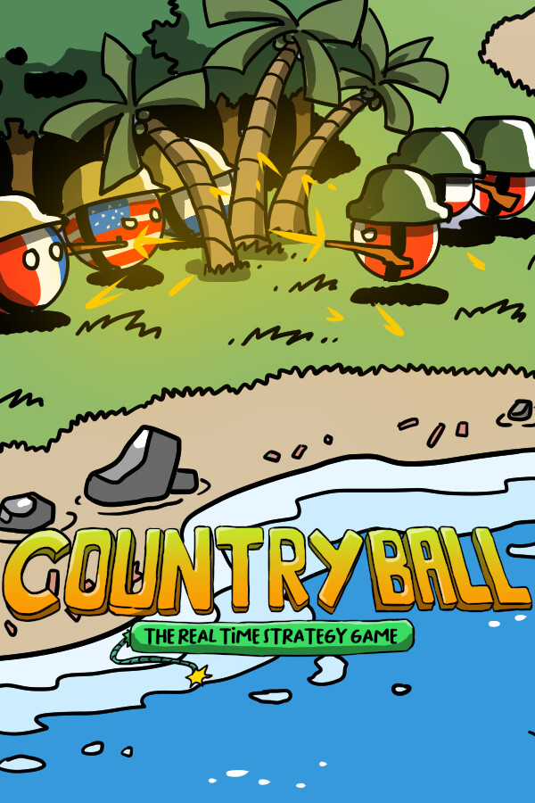 Steam portrait for Countryball The Real Time Strategy Game.