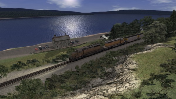 Скриншот из Train Simulator: Fort Kent to Eagle Lake Route Add-On