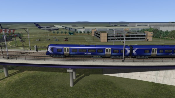 Скриншот из Train Simulator: Glasgow Airport Rail Link Route Add-On